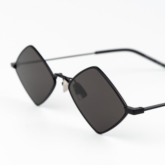 Saint Laurent Women Sunglasses Black Geometric SL302 LISA 002 BRAND NEW - Picture 8 of 17